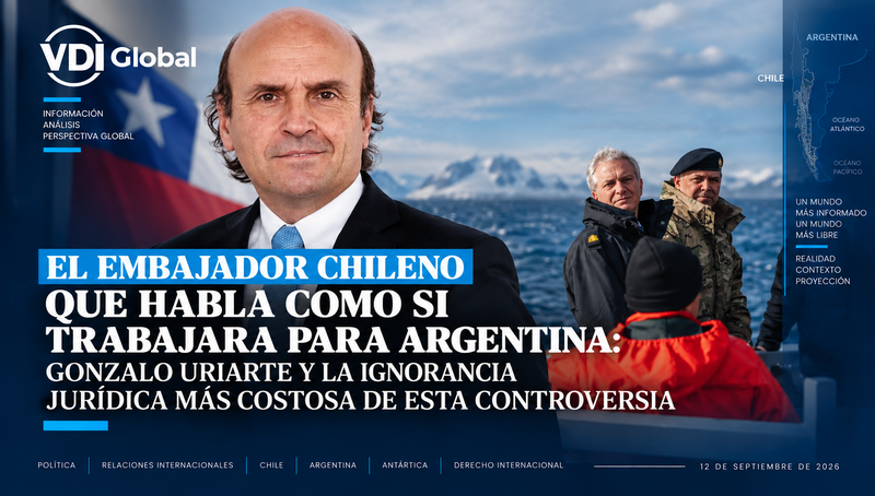 EL EMBAJADOR CHILENO QUE HABLA COMO SI TRABAJARA PARA ARGENTINA: GONZALO URIARTE Y LA IGNORANCIA JURÍDICA MÁS COSTOSA DE ESTA CONTROVERSIA post image