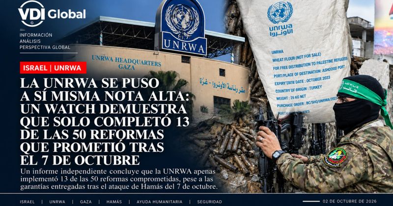 LA UNRWA SE PUSO A SÍ MISMA NOTA ALTA: UN WATCH DEMUESTRA QUE SOLO COMPLETÓ 13 DE LAS 50 REFORMAS QUE PROMETIÓ TRAS EL 7 DE OCTUBRE post image
