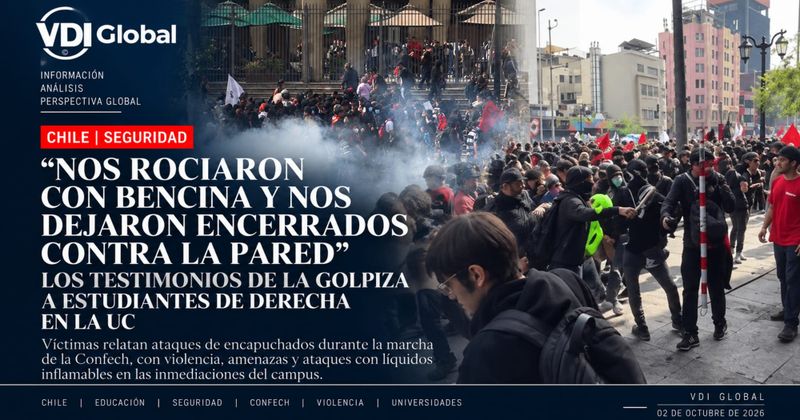 "NOS ROCIARON CON BENCINA Y NOS DEJARON ENCERRADOS CONTRA LA PARED": LOS TESTIMONIOS DE LA GOLPIZA A ESTUDIANTES DE DERECHA EN LA UC post image
