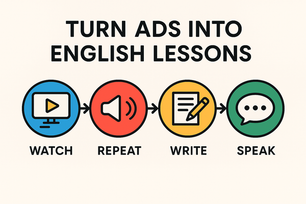 Learn English by Watching Commercials
