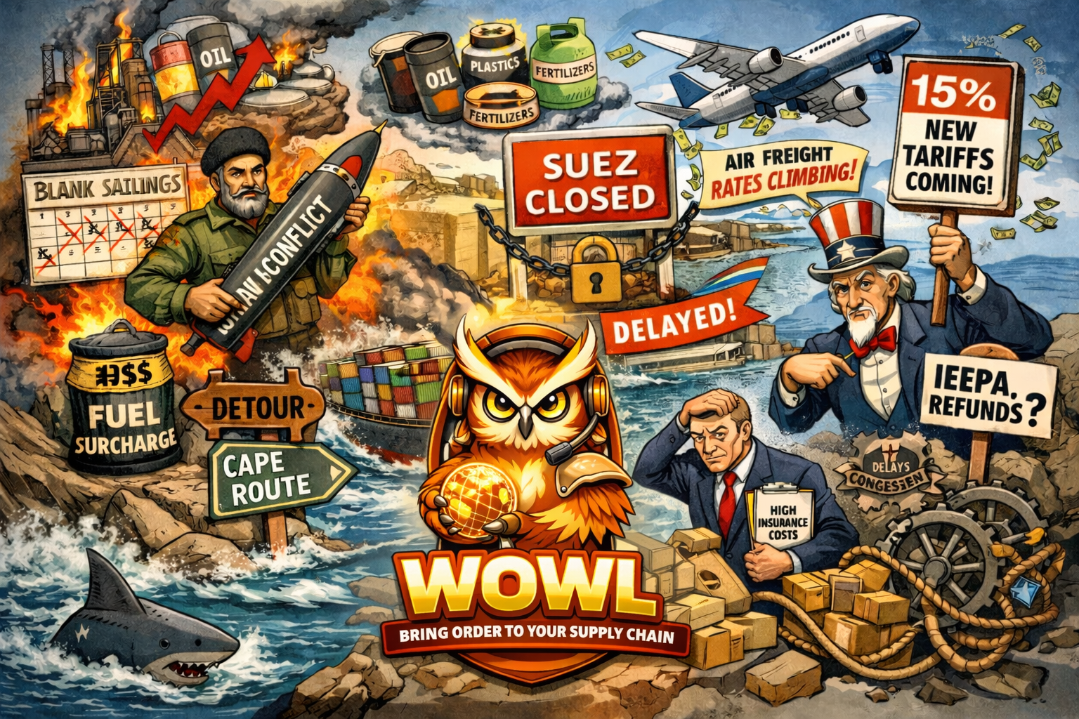 WOWL | Global Ocean & Air Freight Market Update April 2026