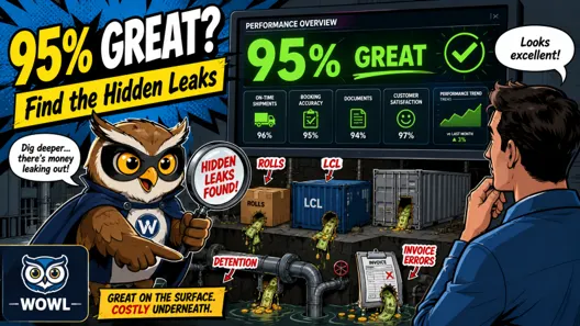 Your Logistics Scorecard is Hiding Real Savings