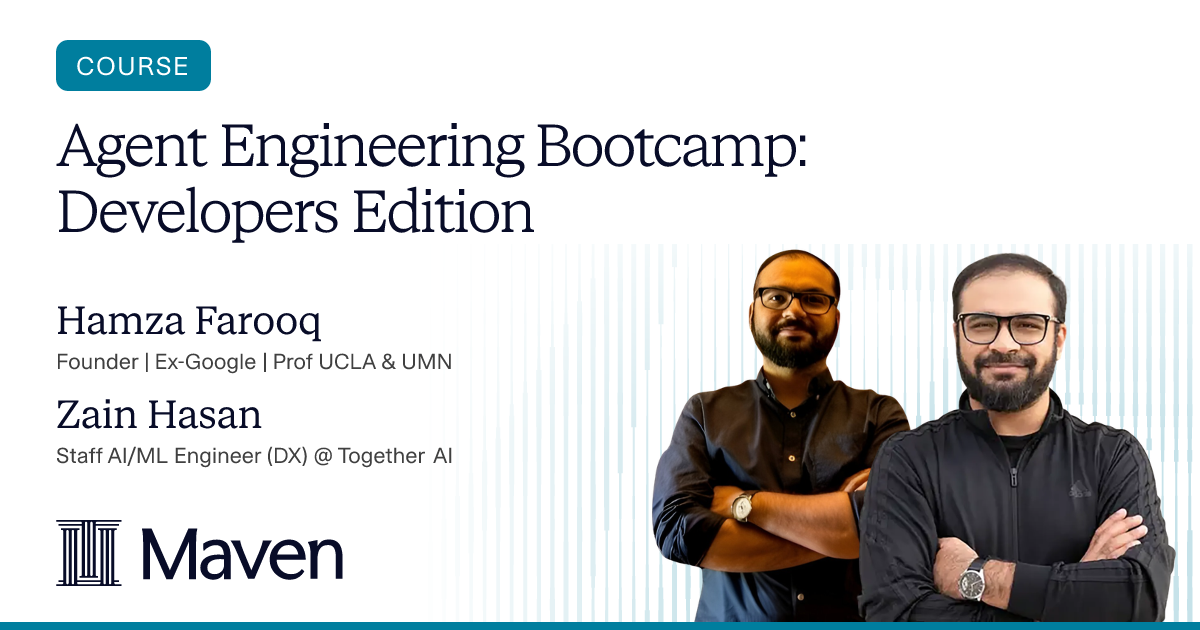 Agent Engineering Bootcamp: Developers Edition
