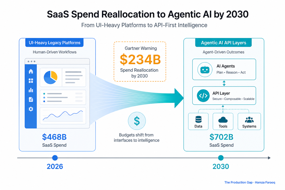 Gartner's $234B Agentic AI Warning: What It Means for Your SaaS Roadmap and Vendor Strategy