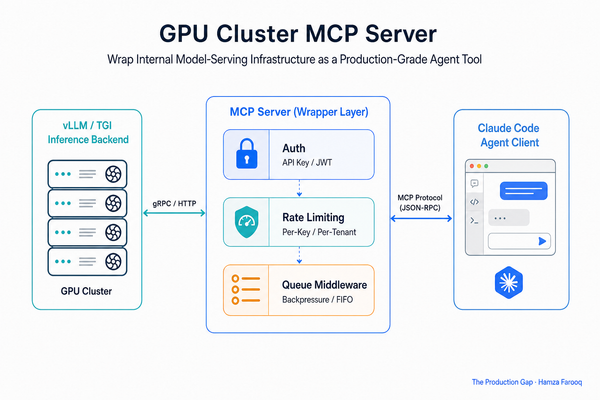 GPU Cluster MCP Server: How to Wrap Internal Model-Serving Infrastructure as a Production-Grade Agent Tool