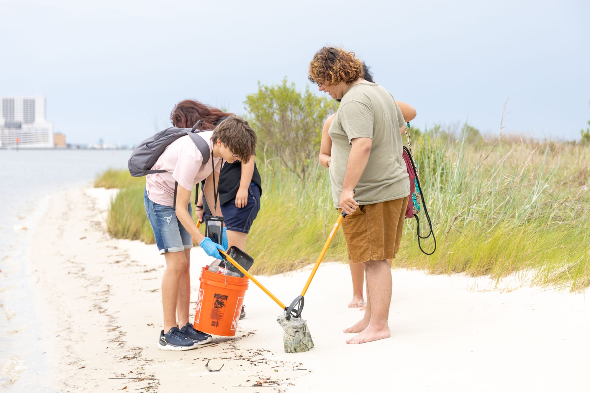 planting at Bon Secour National Wildlife Refuge