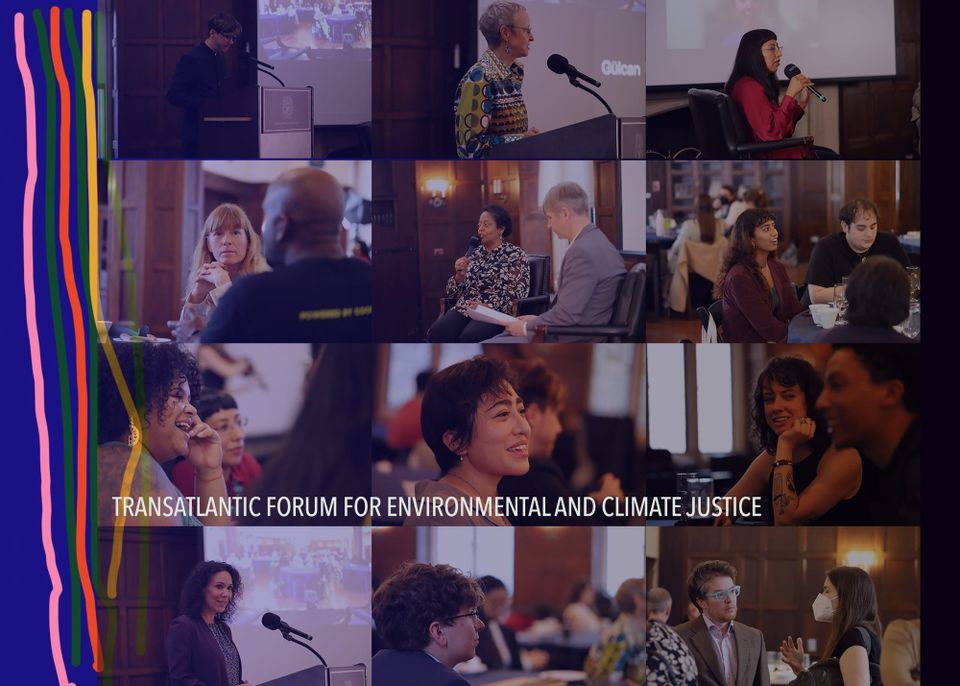 people at the 2023 Transatlantic Forum for Environmental and Climate Justice
