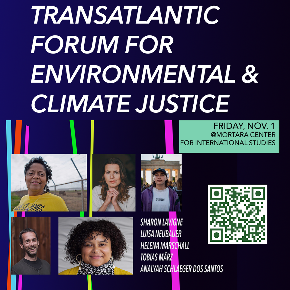 poster for the 2024 Transatlantic Forum for Environmental and Climate Justice