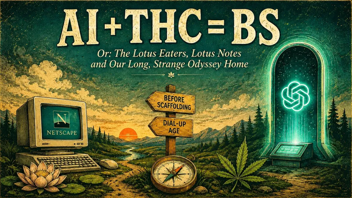 AI + THC = BS