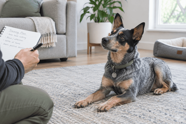 Working with clients as a dog trainer