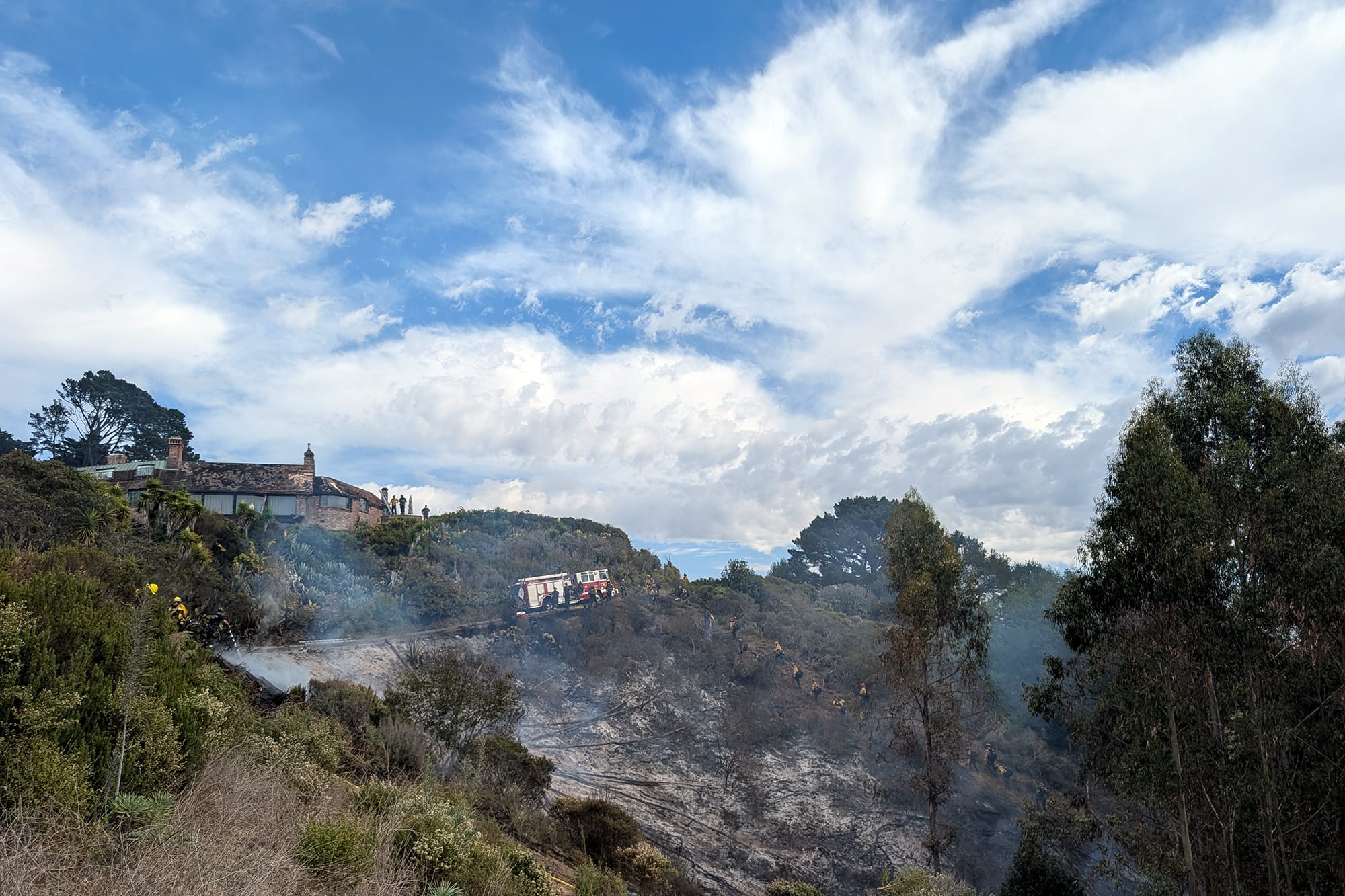 Update: Panoramic Hill Fire in Berkeley 'under control'