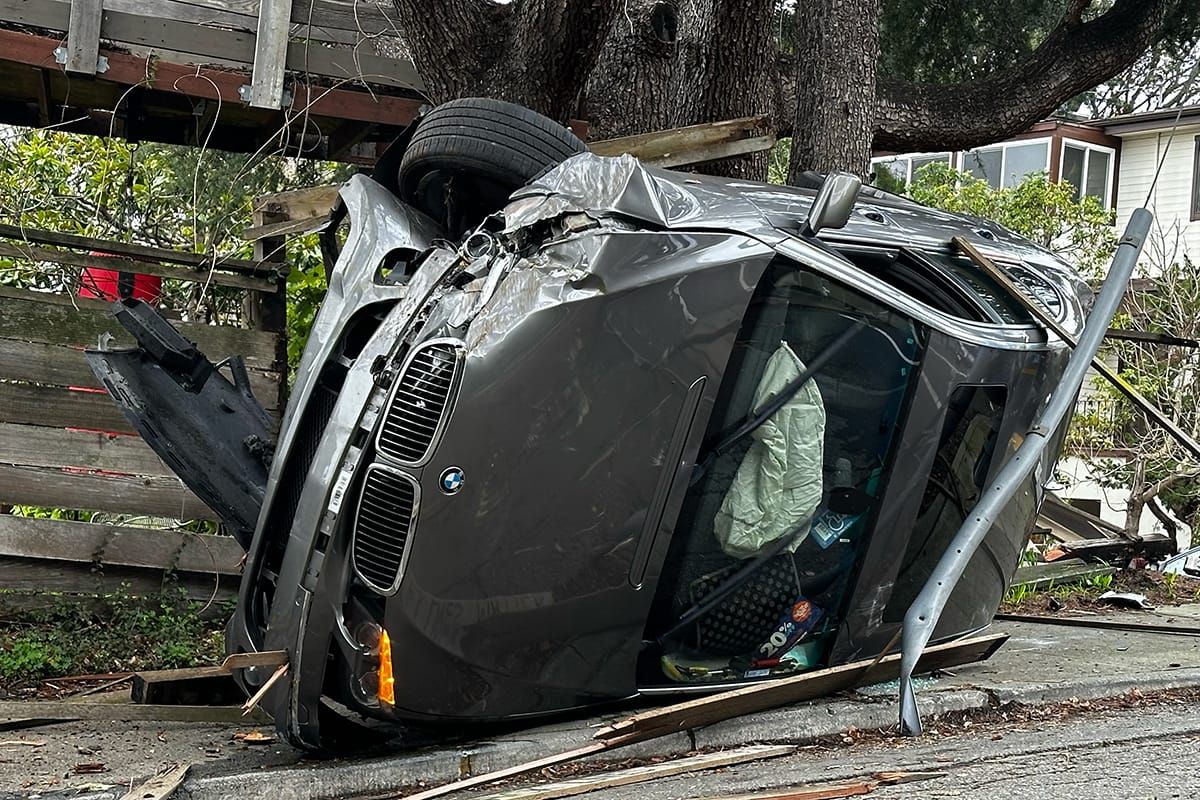 Pair flees, crashes after vehicle theft attempt in Berkeley Hills