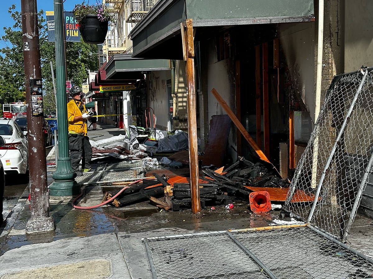 Woman charged with arson of downtown Berkeley building