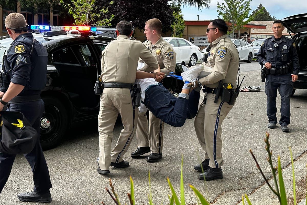 Update: Driver tossed grenade during CHP chase into Berkeley