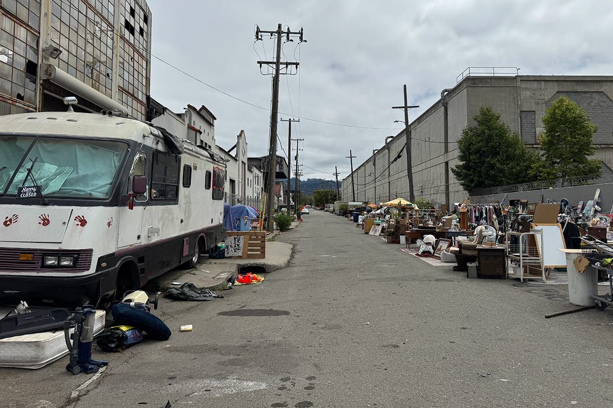 Berkeley to close homeless camp by giving street to Bayer