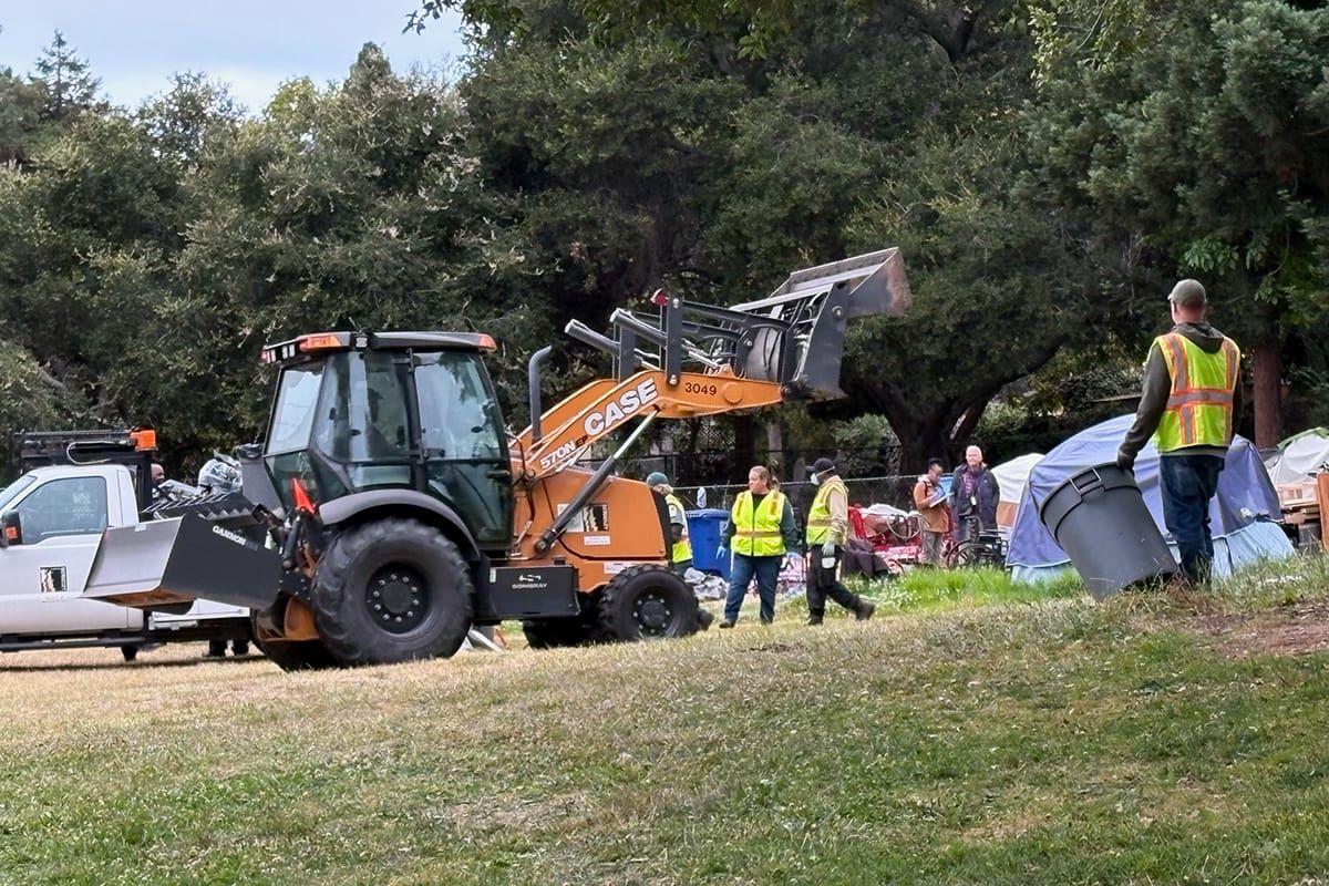 Ohlone Park homeless camp closure underway in Berkeley