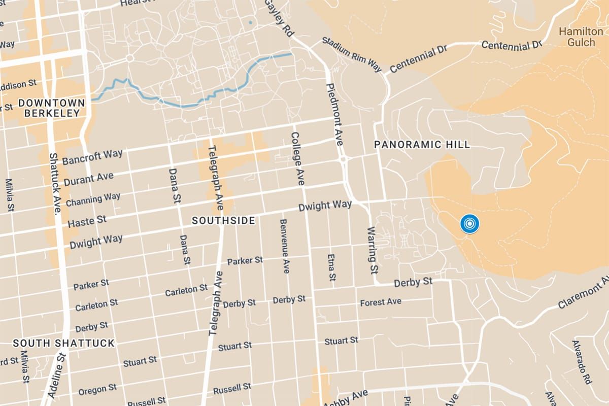 Yes, Berkeley did have a small earthquake Sunday morning