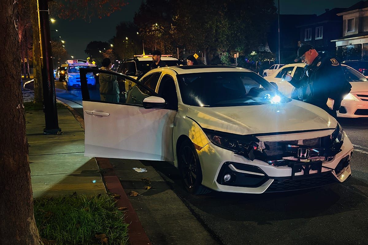 Hit-and-run crash in stolen car sends man to hospital