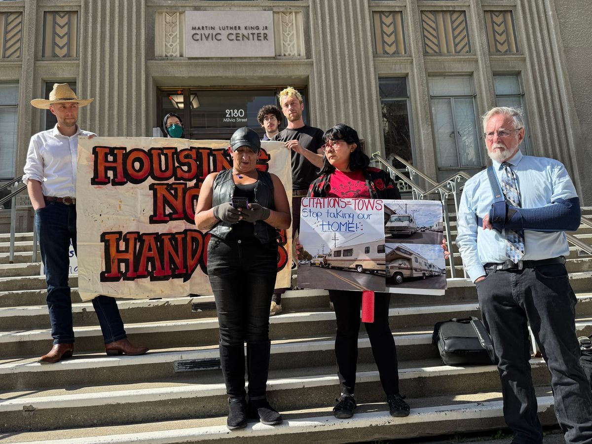 Berkeley calls off Harrison homeless camp closure for now