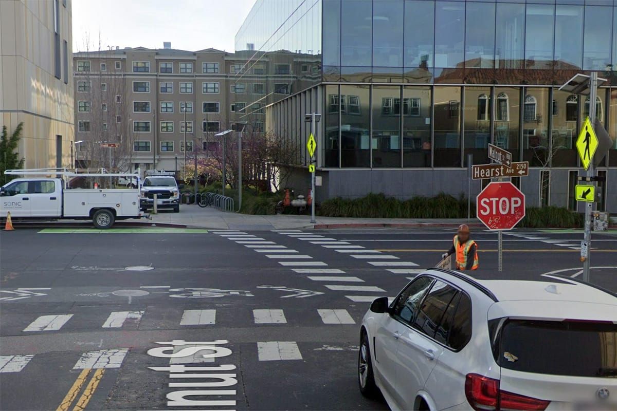 Woman on e-scooter struck by driver near UC Berkeley