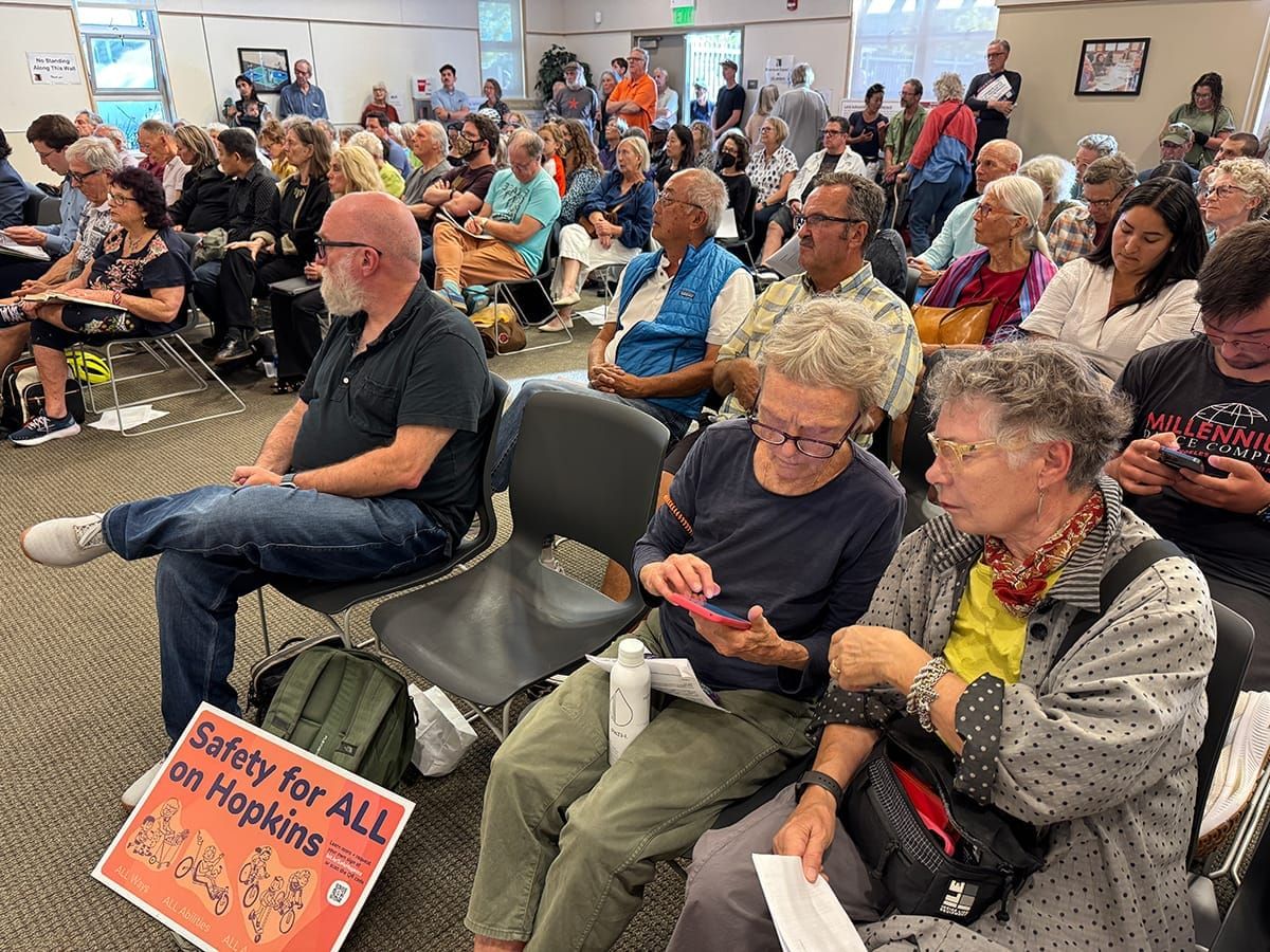 Berkeley sued over Hopkins bike lane plan