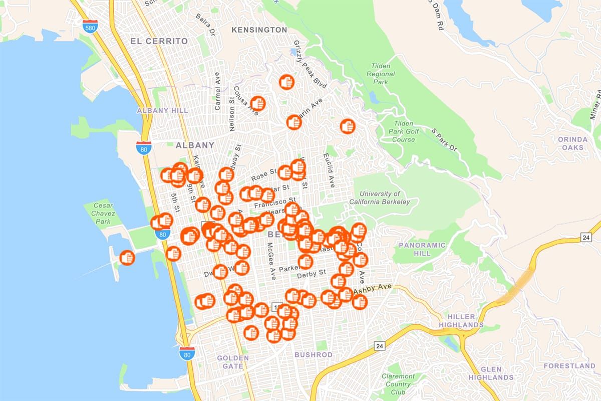 Homeless woman attacked with bat near UC Berkeley