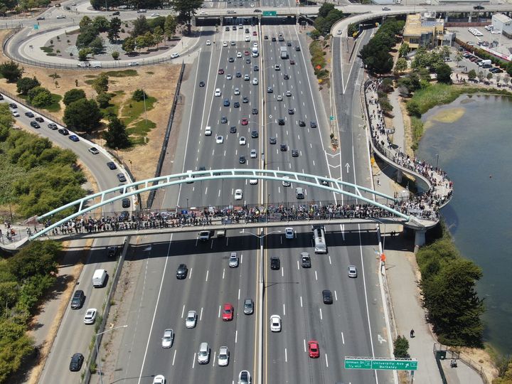 Berkeley 'No Kings' protest: More than 1,000 turn out to rally
