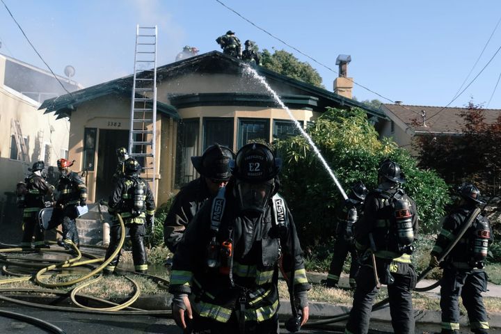Berkeley attic fire displaces local family