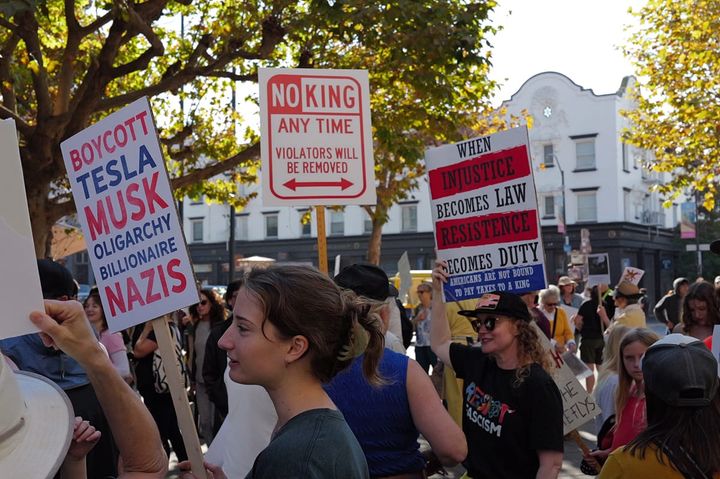 Photos: Berkeley turns out for 'No Kings' protest