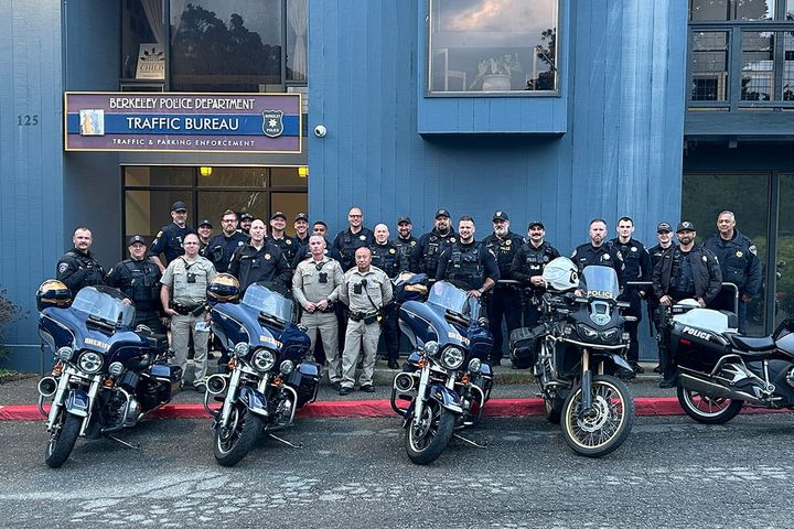 Seeing cops all over Berkeley? It's traffic enforcement