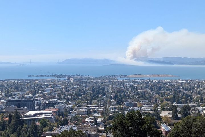 Smoke in Berkeley? Controlled burn underway on Angel Island