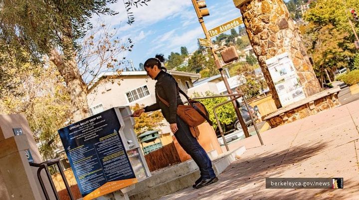 Where to vote in Berkeley: Vote centers and ballot drop boxes