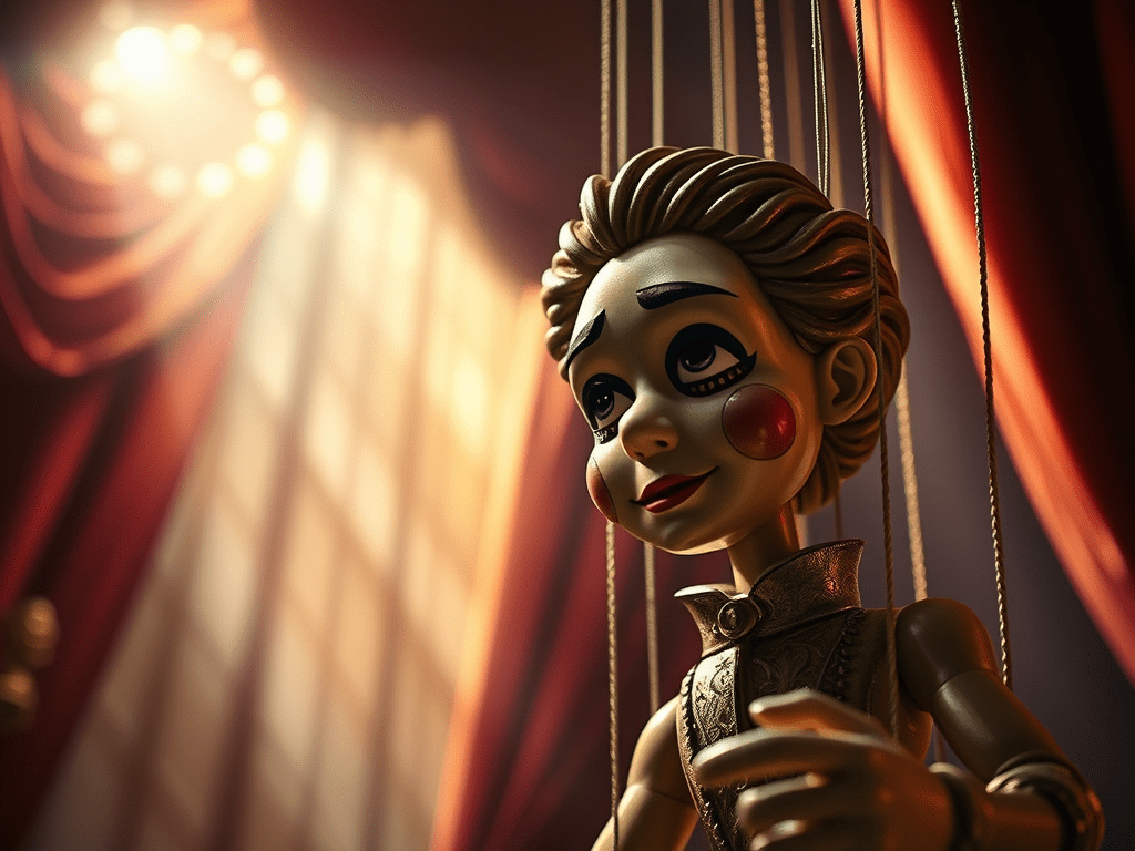 As marionetes do teatro divino