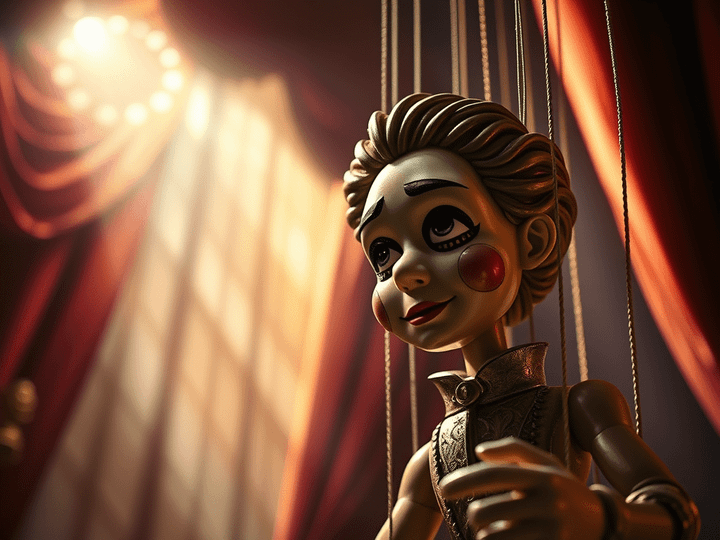 As marionetes do teatro divino
