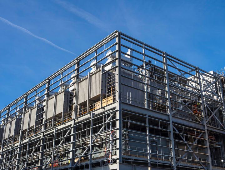 Data Center under construction in Slough