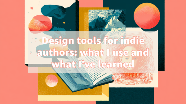 Design tools for indie authors: what I use and what I've learned