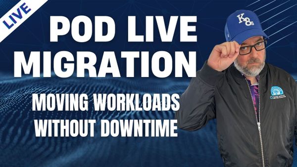 K8s Pod Live Node Migrations