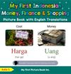 My First Indonesian Money, Finance & Shopping Picture Book