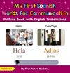 My First Spanish Words for Communication Picture Book