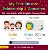My First German Relationships & Opposites Picture Book