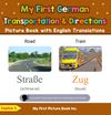 My First German Transportation & Directions Picture Book