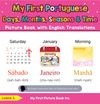 My First Portuguese Days, Months, Seasons & Time Picture Book