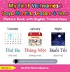 My First Vietnamese Days, Months, Seasons & Time Picture Book