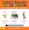 My First Haitian Creole Animals & Insects Picture Book