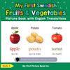 My First Swedish Fruits & Vegetables Picture Book
