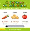 My First German Vegetables & Spices Picture Book