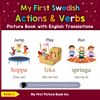 My First Swedish Action & Verbs Picture Book