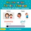 My First Swedish Family & Feelings Picture Book