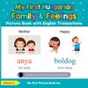 My First Hungarian Family & Feelings Picture Book