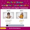 My First Italian Words for Communication Picture Book